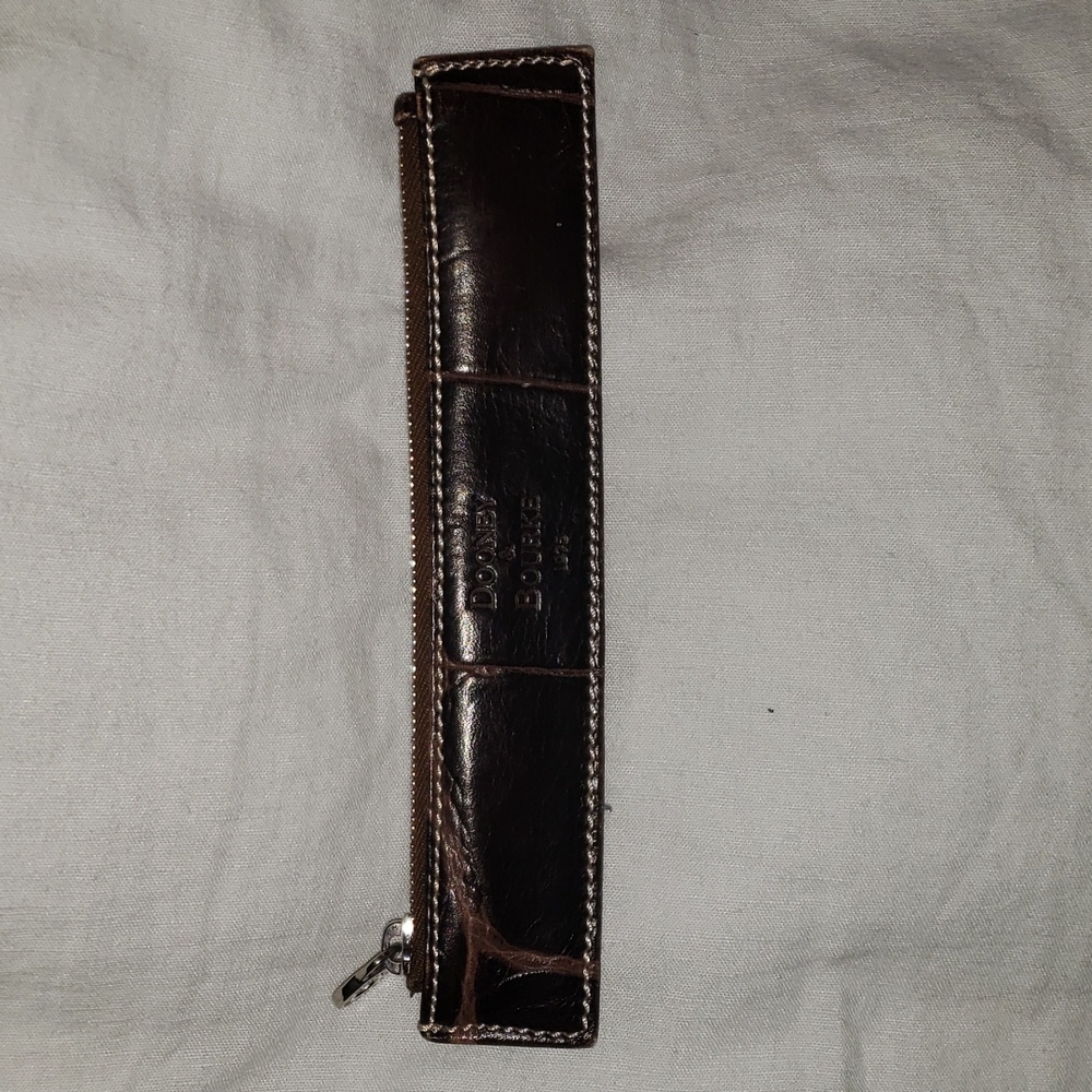 Dooney and Bourke leather pen case